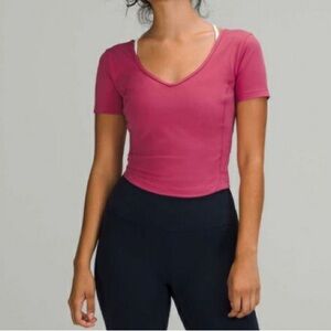 Lululemon pink align shirt worn once